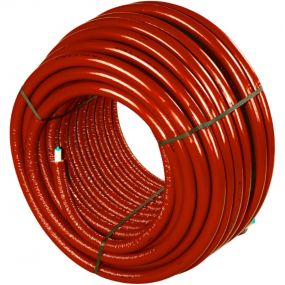 Unipipe - PLUS thermo blanc S6 WLS 040 16x2,0 rouge rouleau 75m