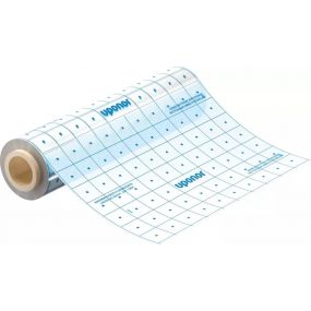 Uponor- Feuille d'agrafage transparente 0,2mm 1,03x100m=103m - 1122372