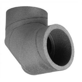 Ubbink - HR WTW geisoleerde bocht 90 gr 180/210 mm - 0188283