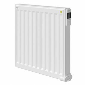 Radson - Elektrische radiator yali digital plus 600 900 1500 Watt EN 442 75/65/20 - RAL 9016 - FE7210600901AFQ0