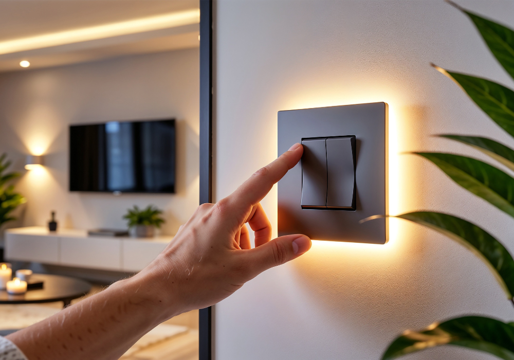 Hauteur interrupteurs