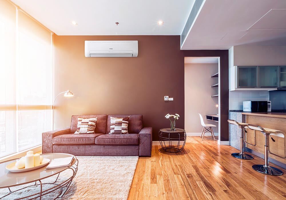 un climatiseur pour rafraîchir et réchauffer